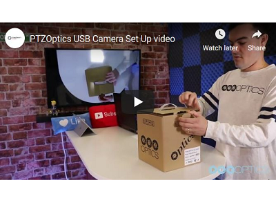 PTZ Optics set up videos